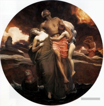  Frederic Peintre - Et la mer rendit les morts qui s’y trouvaient 1891 académisme Frédéric Leighton